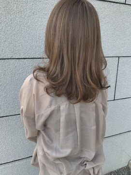 ヘアプランナーズワヲン(Hair PLANNER’S Wa-won.lsc) 透明感たっぷり♪ミルクティーグレージュ