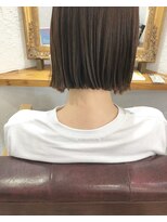 レジスタヘアーワークス (REGISTA hair works) 髪質改善トリートメント×ラベンダーグレージュ×ミニボブ