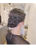 結婚式お呼ばれヘアセット