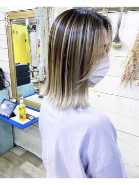 トーク 伊丹本店(TAL'KE) TAL'KE/シルバーバレイヤージュ×インナーピンク_799