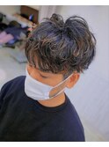 ラフ感を出したニュアンスパーマ☆