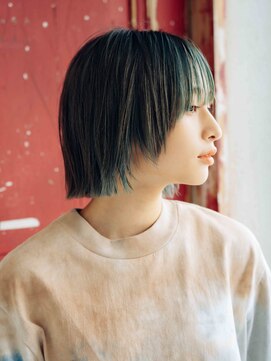 ヘアアンドリラクゼーション シャッセ(Hair&Relaxation SASE) プッツンハイトーンボブ