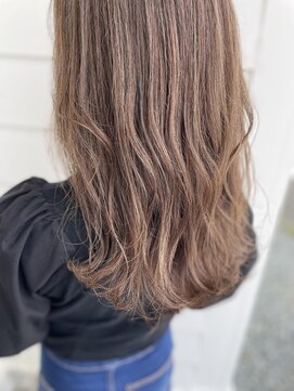 アプシー 三木店(Apsee) セミロング×スモーキーベージュ/くすみベージュ