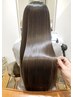 プレミアム"髪質改善"艶髪矯正+カット+最高級ケアコース  ￥29400 → ￥23520