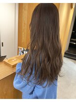 トリート 西船橋店(TREAT)&nbsp;無造作ウェーブ×ミルクティーベージュ