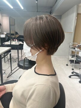 ルネ 北千住(Renee) アッシュベージュ_くびれショート_マニッシュショート