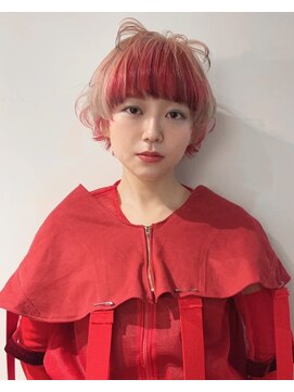 タヤ 天神店(TAYA) 【広め赤インナーでチョット個性的でマッシュな私】