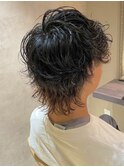 メンズウルフパーマ