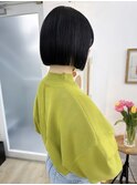 ミニボブ 地毛風カラー 大人ボブ