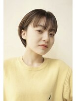 耳掛けボブシースルーバングミニボブナチュラルボブ20代30代