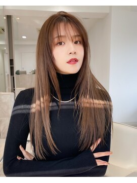 グローブス オモハラ(THE GLOBES OMOHARA) 【プレ花嫁】美髪ロング シアーカラー フェイスレイヤー