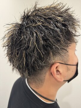 アグ ヘアー ピア 久喜青毛店(Agu hair pia) ロープ巻きスパイキーショート