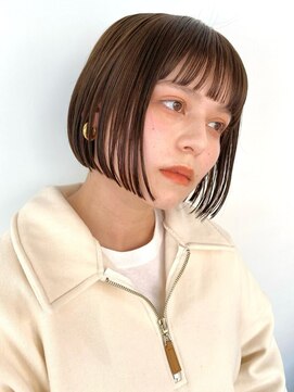 リアンカ(LIANCA) 【LIANCA】ミニボブ/シアーベージュ