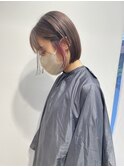 【インナーカラー】ボブカットに合うピンクインナーカラー