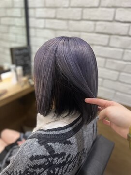 ヴァイス 渋谷店(VAICE) 《逆インナー》ラベンダー×ブラック