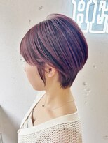 ヘアーワークス ヘルム 渋谷店(HAIR WORKS HELM)&nbsp;［HELM渋谷］チェリーピンク×ショート♪