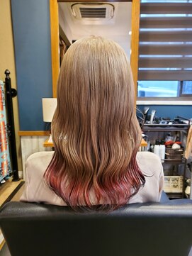 アトリエメロウ(atelier MELLOW) 裾カラー、毛先カラー、キツネカラー、エンドカラー