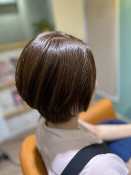 ルアナ(Luana)の写真/【カット¥4400】くせやうねりを活かした似合わせカットが人気◎ばっさりイメチェンもおまかせください♪