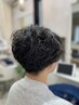 癖っ毛さん向き。あえてのちょっとパーマ♪男性も女性でも是非相談して下さい