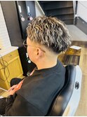 フェードカット+ツイストスパイラル