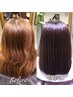 髪質改善リトーノカラーカット+トリートメント￥14500→13500