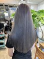 ロア インターナショナル 新宿店(LoA International) ブリーチしてあるハイトーンカラーでもブリーチ専用縮毛矯正