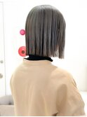 イメチェン/美髪/外ハネボブ/ハイライト/切りっぱなし