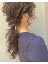 ネオリーブ ジューク 日吉店(Neolive JuQ)&nbsp;結婚式&ウエディングパーティー用韓国ヘアアレンジ　日吉