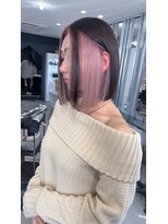 キング 枚方店(K!ng)&nbsp;縮毛矯正髪質改善ハイライトレイヤーカット枚方美容室エクステ