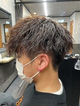 レベル 葛西店(LEVEL) ツイストスパイラルパーマ マッシュ 葛西メンズ かさい