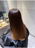 美髪イメチェン愛されモテ髪髪質改善チェリーブラウン
