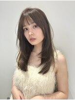 ユーフォリア 渋谷グランデ(Euphoria SHIBUYA GRANDE) レイヤーカット オリーブベージュ