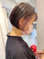 ソト 銀座(soto.)&nbsp;ハイライトカラー/くびれヘア/レイヤーパーマ/ミニボブ[銀座]
