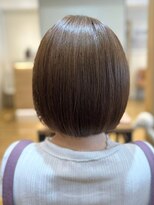 ジップ 稲毛店(ZIP) ミニボブタッセルカットあごライン前下がりボブ韓国ボブ