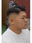 サイドパート【町田/理容室/床屋/顔剃り/シェービング】