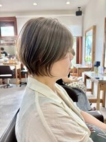 ラポール(Rappor)&nbsp;丸みショート/ヘーゼルグレージュ/20代30代40代50代60代