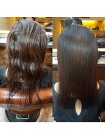 リリアン(Ririan)&nbsp;【橋本】KAMIKAI縮毛矯正+髪質改善トリートメント