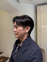 キングダム 元町店(KINGDOM)&nbsp;ツーブロック×センターパート