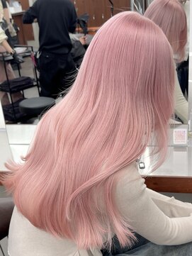 ニコ トウキョウ 渋谷(nico TOKYO) ダブルカラーミルクティーベージュピンクブラウンロングレイヤー