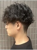 ニュアンスパーマ/ベリーショート/韓国マッシュ/松戸駅/men's