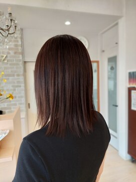 ヘアーズ 本店(HAIRZ) 《HAIRZ 》藤井☆アッシュブルーグレーカラー