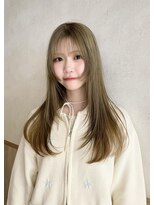 ケンジサナンド(KENJE Sanando)&nbsp;レイヤー/ロングレイヤーハニーベージュ