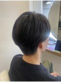 刈り上げなし！メンズショート