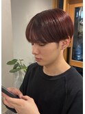 メンズカット/ワインレッド/メンズヘア