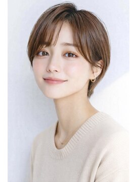 ザ ブラウン サロン(THE BROWNE SALON) 耳かけショートボブ