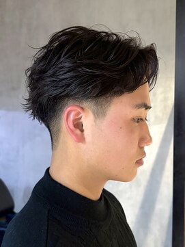 エリマ 調布(elima) 調布メンズパーマフェザーパーマシャドウパーマセンターパート