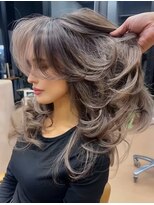 ヌエン 渋谷(NU/EN)&nbsp;ミディアムバタフライレイヤーカット/海外風ハイレイヤーカット