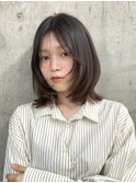 レイヤーボブ　ボブ　顔周りカット　似合わせ　透明感カラー