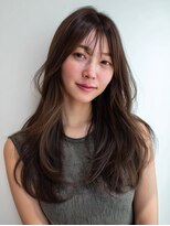 アノ 渋谷(ano)&nbsp;渋谷/ミルクティーブロンド/ダークブルー/デジタルパーマ