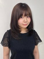 モナザスカイ 栄(MONA the SKY)&nbsp;【MONA】ダークグレージュ/ハッシュカット/顔周りカット